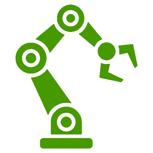 Icono robot verde